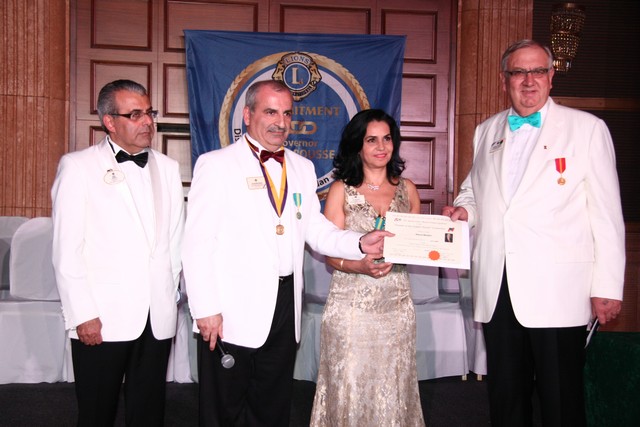 Lions D351 - Past Governors honoring dinner